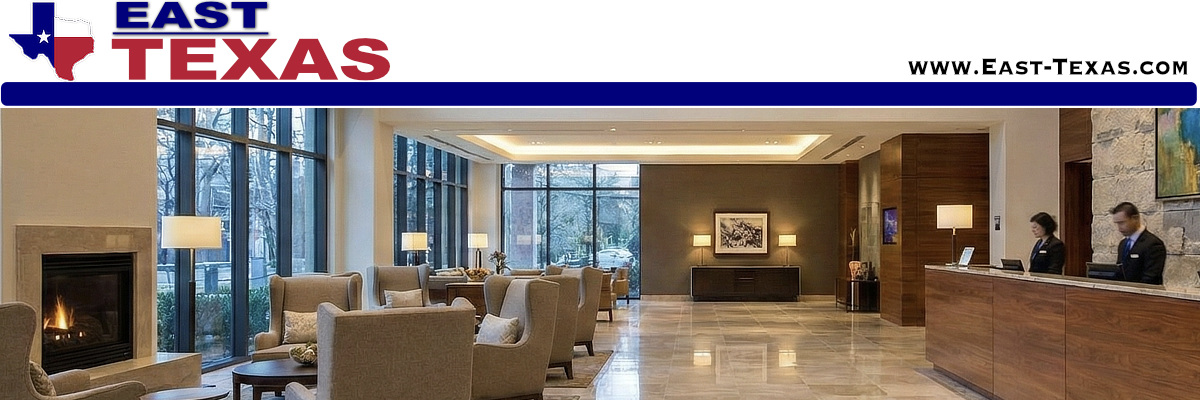 East Texas Hotels, Suites, Lodging, Vacation Rentals and B&Bs