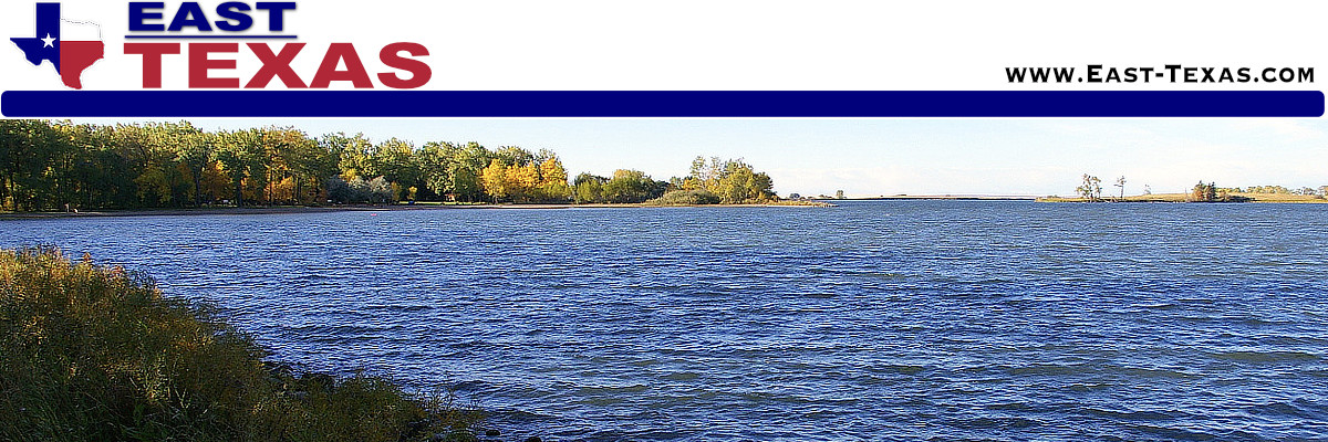 Lake Livingston in East Texas, location, maps, fishing, lake levels, lodging and area attractions
