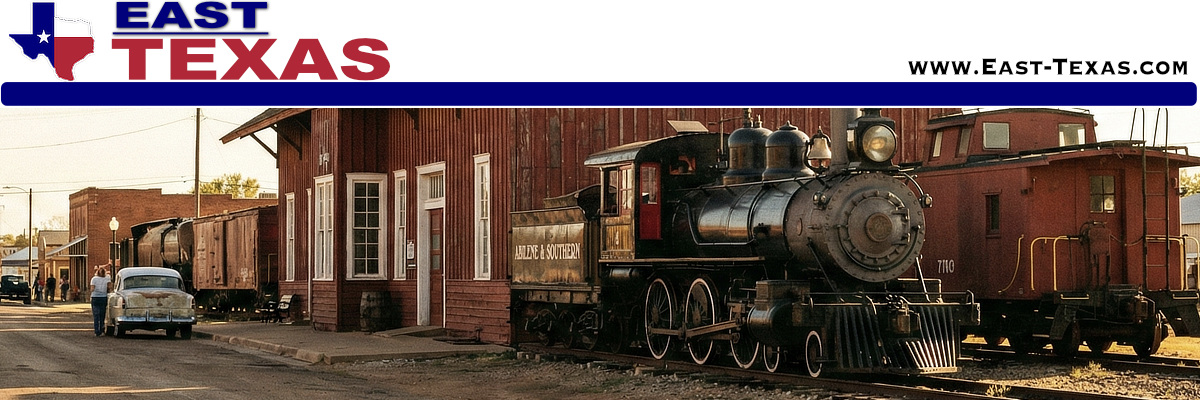 Texas railroad and railway museums, depots and train rides