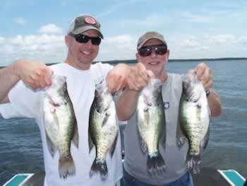 Lake Fork crappie catch ... summer of 2021