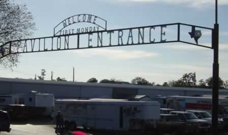 The Pavilion Entrance at First Monday Trade Days in Canton, Texas