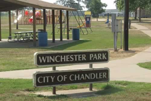 Winchester Park in Chandler, Texas