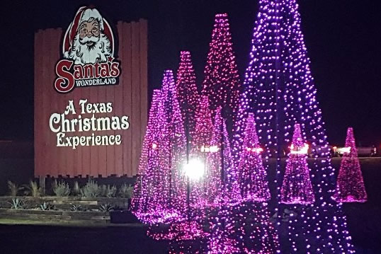 Santa's Wonderland in College Station, Texas- A Texas Christmas Experience