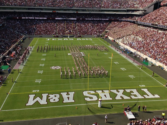 Game on ... at Kyle Field in College Station