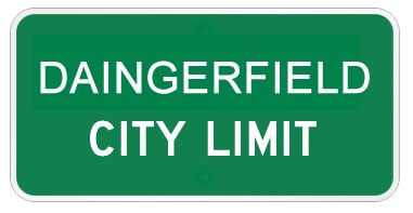 Daingerfield Texas City Limit