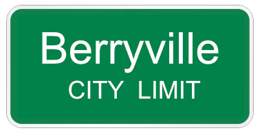 Berryville in Upper East Texas