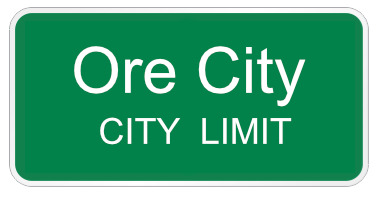Ore City Texas City Limit