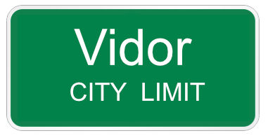 Vidor, Texas City Limit