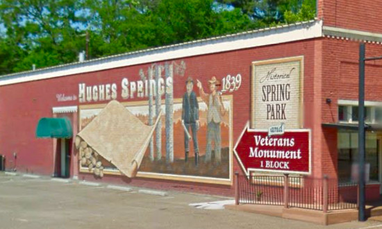 The Hughes Springs Mural