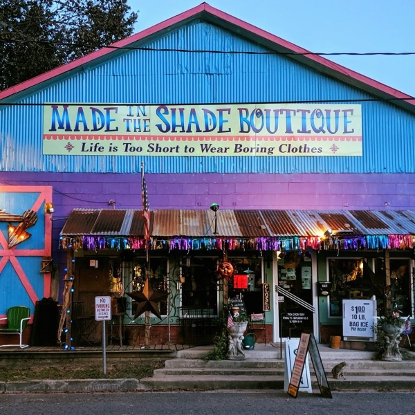 Made in the Shade in Jefferson, Texas