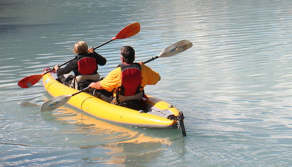 Kayaking on Lake Conroe in Texas
