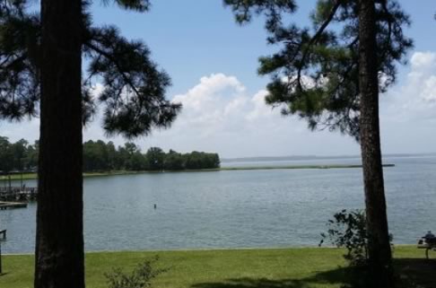 Lake Livingston in East Texas