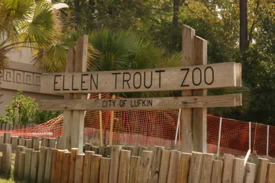 Ellen Trout Zoo in Lufkin