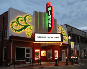 The Pines Theater in Lufkin, Texas