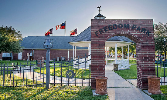 Freedom Park in Lumberton, Texas
