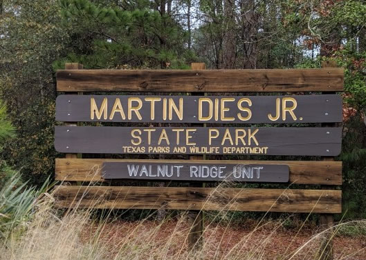 Martin Dies, Jr. State Park in Texas