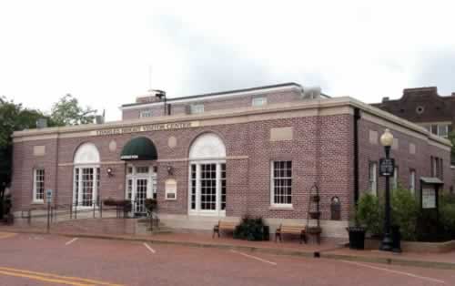 Charles Bright Visitor Center in Nacogdoches, Texas