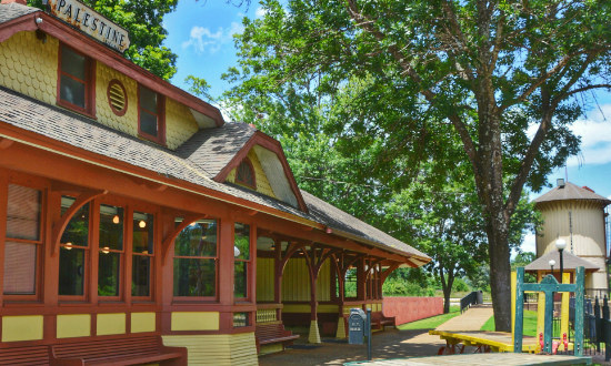 Palestine Depot of the Texas State Railroad