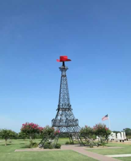 Eiffel Tower in Paris, Texas