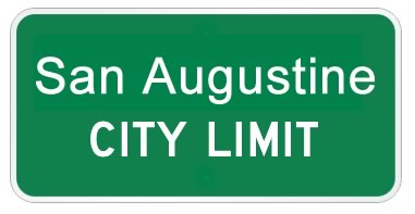 San Augustine Texas City Limits