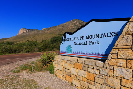 Guadalupe Mountains National Park in Texas