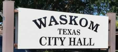 Waskom, Texas City Hall, 450 W. Texas Avenue, 75692