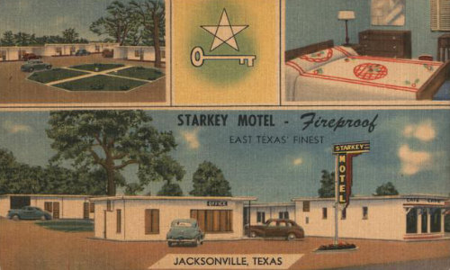 Starkey Motel in Jacksonville, Texas