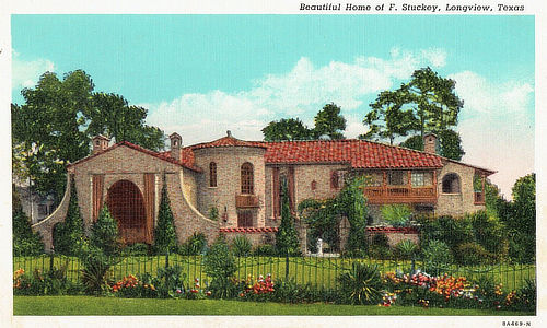 Beautiful Home of F. Stuckey, Longview, Texas