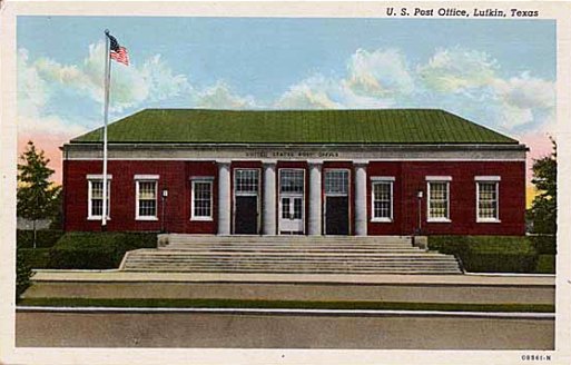 U. S. Post Office in Lufkin, Texas