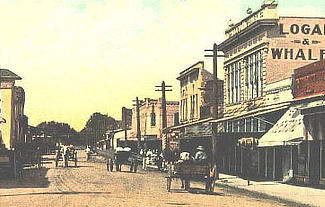 Street Scene, Marshall, Texas, early 20th Century