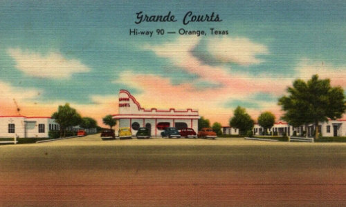 Grande Courts, Hi-way 90, Orange, Texas