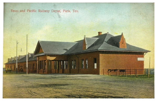 Texas & Pacific (T&P) Railway depot in Paris, Texas