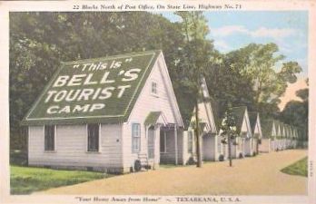 Bell's Tourist Camp, on State Line, Texarkana