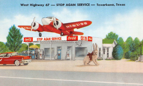 Stop Again Service, West Highway 67, Texarkana, Texas