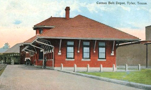 Cotton Belt Depot in Tyler, Texas