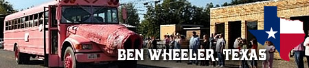 Ben Wheeler, Texas location, things to do, map and lodging options