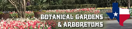 Texas Botanical Gardens and Arboretums