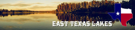 Top 15 largest lakes in East Texas