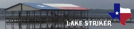 Lake Striker in East Texas, location, characteristics, maps, resort and photos