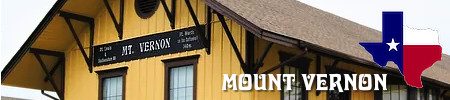 Mount Vernon Texas travel and tourism, things to do, maps and hotels