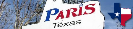 City of Paris in East Texas, maps, things to do, attractions, map, Eiffel Tower and lodging