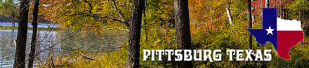 City of Pittsburg in East Texas, location, map, area attractions, resources and photos
