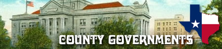 County governments in East Texas